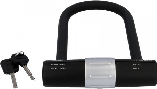 Produktbild Fischer Bügelschloss 19cm 16mm & Halter
