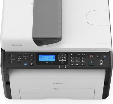 Actual product image RICOH SP 220SFNw (Laser, Black and white)