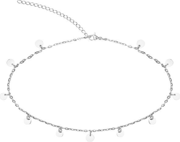 Actual product image HCA Anklet,Sunshine.platelets.607400 (Silver-plated stainless steel, 27 cm)