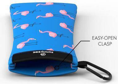 Actual product image Gogglesoc Flamingo Sunnysoc (Ski goggle protective cover)