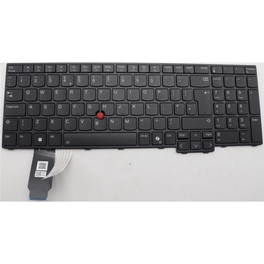 Lenovo NB KYB 4C6TT50B-BK-CHY-UKE (5N21M40201), Notebook Ersatzteile, Mehrfarbig, Schwarz