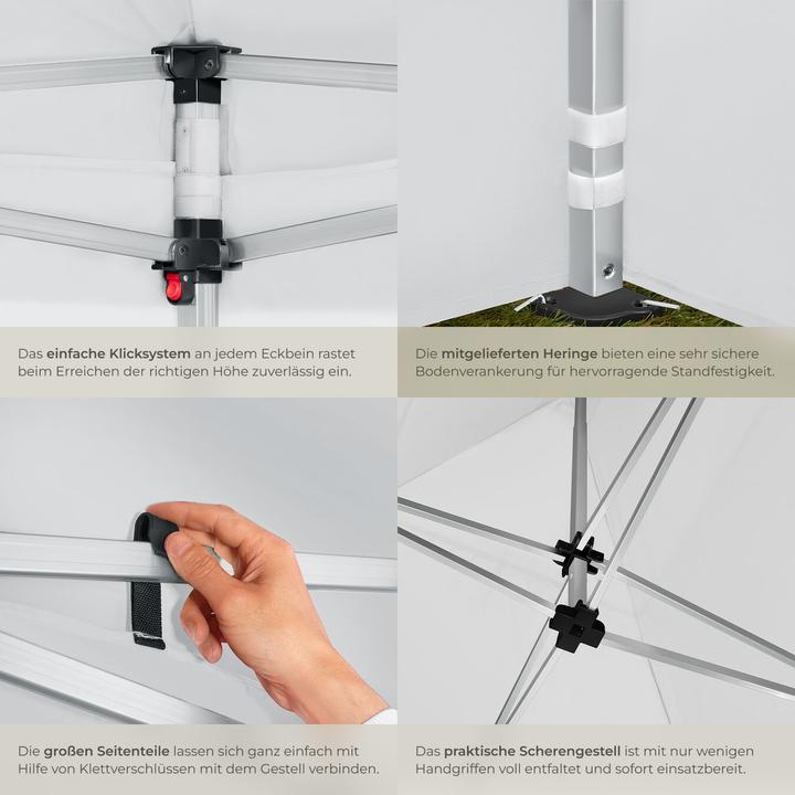 Produktbild tectake Garten Pavillon (600 cm, 300 cm)