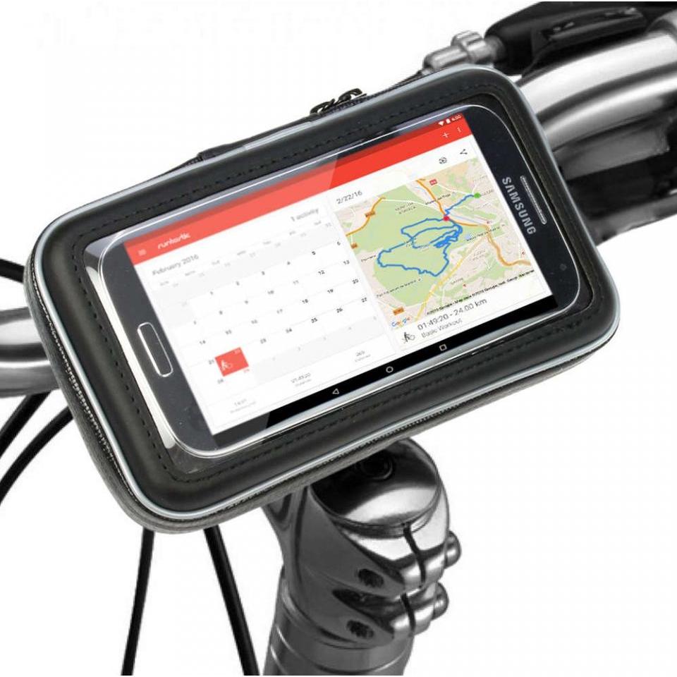 G-Case Universal Bicycle Smartphone Fahrrad Halterung (Handys bis 165x85mm), Smartphone Halterung, Schwarz