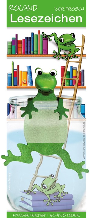 Image du produit Scandinavian Bookmarks Marque-page Grenouille dans un verre