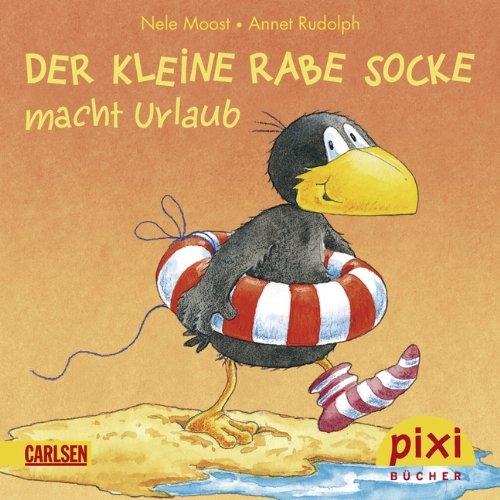 Image du produit Chaussette Pixi Bundle 8 Série 193. Le Petit Corbeau (Allemand, Nele Moost, 2012)