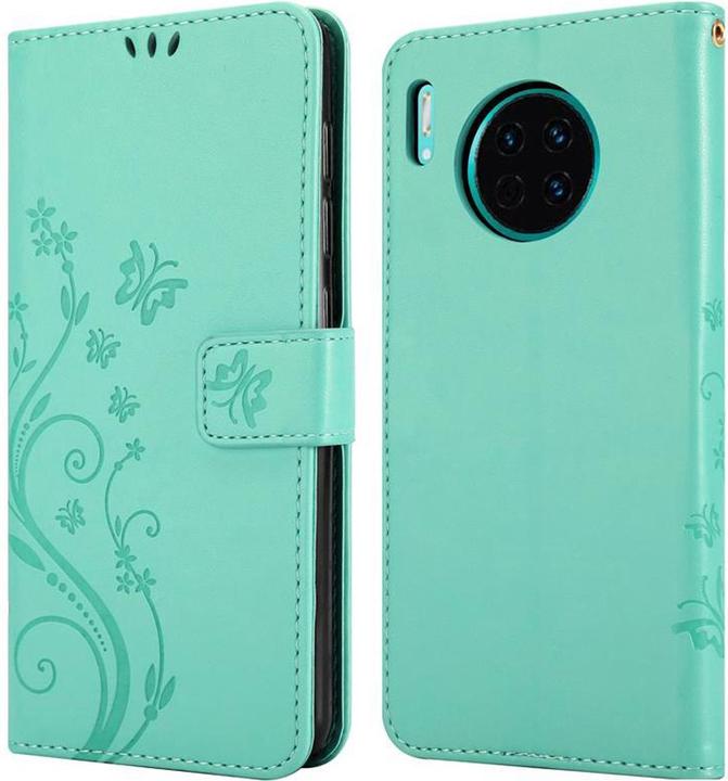 Actual product image Cadorabo Flower Book Cover (Mate 30)