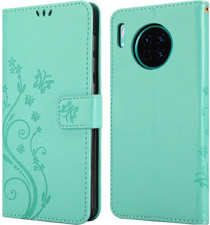 Produktbild Cadorabo Flower Book Cover (Huawei Mate 30)