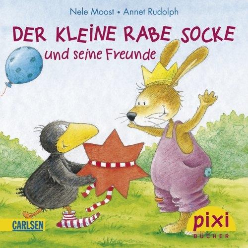 Image du produit Chaussette Pixi Bundle 8 Série 193. Le Petit Corbeau (Allemand, Nele Moost, 2012)