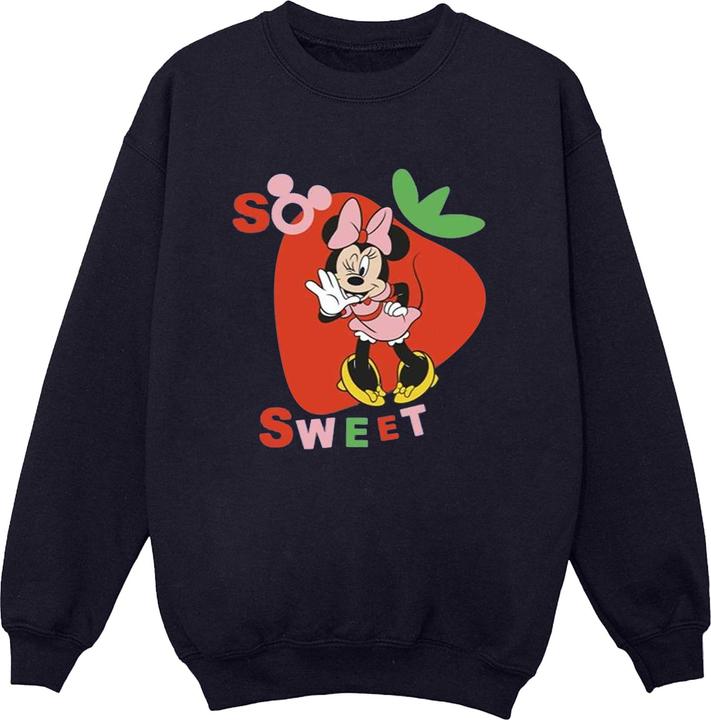 Actual product image Disney Mens Minnie Mouse So Sweet Strawberry Sweatshirt (L)