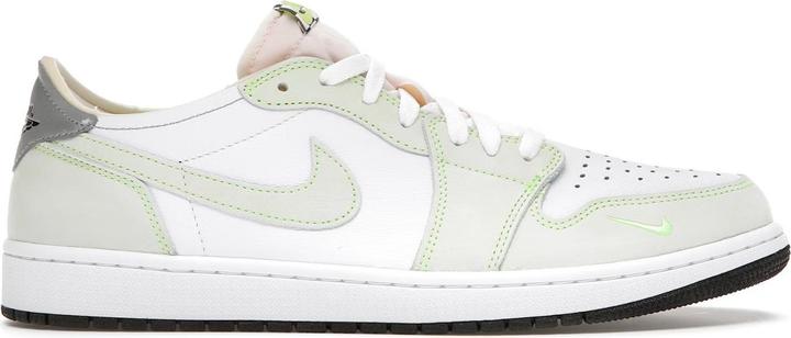 Image du produit Jordan 1 Retro Low White Ghost Green Black (45.5)