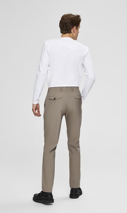 Actual product image Selected Homme Slim Fit Flex Fit Trousers (W33/L32)
