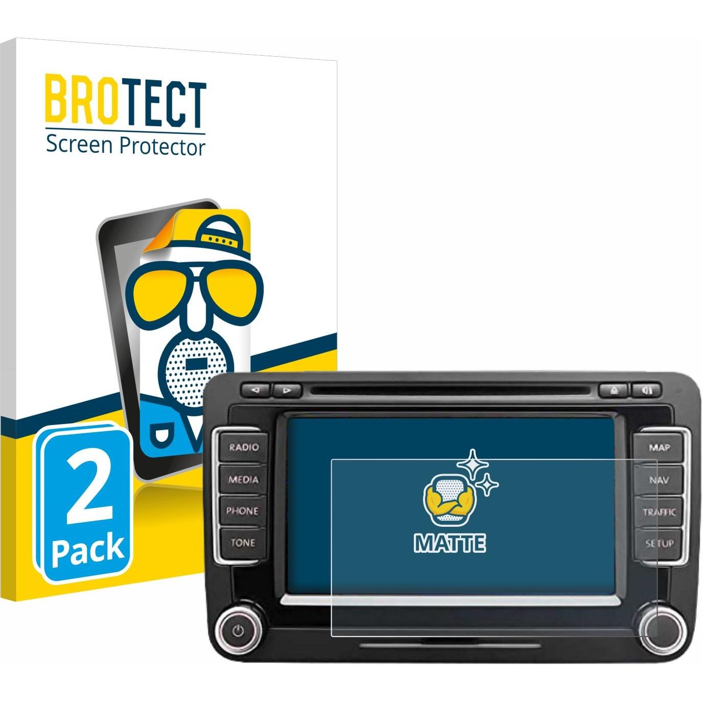 BROTECT, Fahrzeug Navigation Zubehör, Entspiegelungs-Schutzfolie Displayschutz Matt