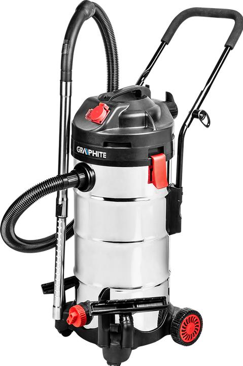 Produktbild Graphite Industriesauger 1500 W 59G608 (Nass-Trockensauger)