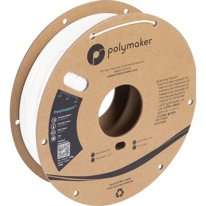 Polymaker PD04002 Polysupport Breakaway Filament Supportmaterial 2.85 mm 750 g (2.85 mm, 750 g, Weiss), 3D Filament, Wei...