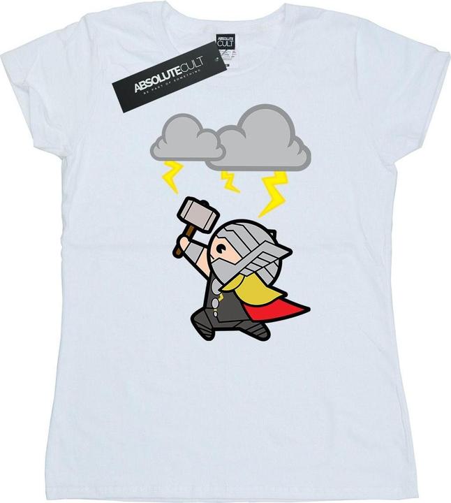 Image du produit - T-shirt KAWAII THOR GOD OF THUNDER - Femme (L)