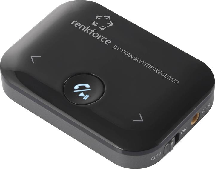 Produktbild Renkforce Bluetooth Audio-Sender und -Empfänger mit Batterie und Mikrofon (Sender & Empfänger)