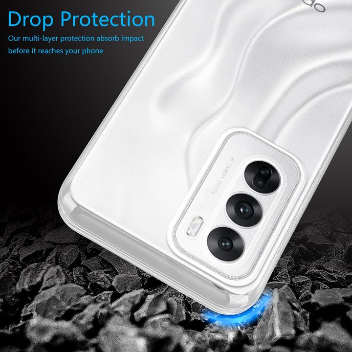Produktbild Cadorabo Hülle für OPPO Reno 12 TPU Schutz Case (Realme 12)