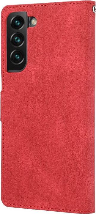 Produktbild Cover-Discount Galaxy S23 - Leder Etui Hülle rot (Samsung Galaxy S23)