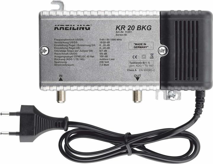 Produktbild Kreiling KR 20 BKG (Verstärker)