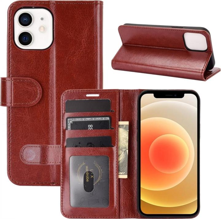 Actual product image Screenguard CardLounge Apple iPhone 12 Leather Case (Apple iPhone 12)