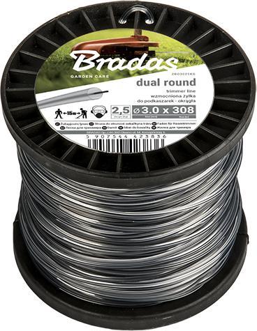 Actual product image Bradas ŻYŁKA TNĄCA RIPPER DUAL 3.0*100m/OKRĄGŁA SZPULA