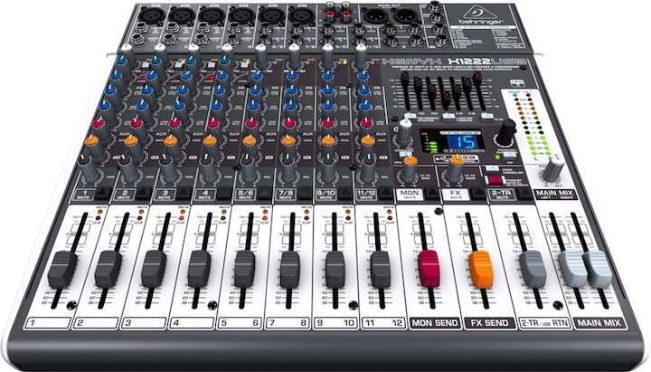 Actual product image Behringer Xenyx X1222usb (Studio- and Livemixer)