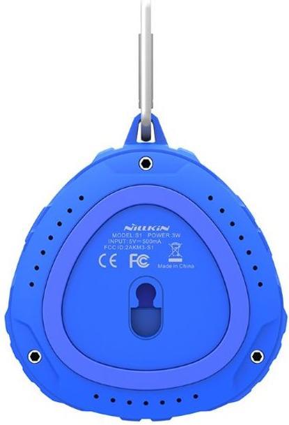 Immagine prodotto Nillkin 2 in 1 set di altoparlanti Bluetooth IPX4 e pad di ricarica wireless Qi (5 h, Batteria ricaricabile)
