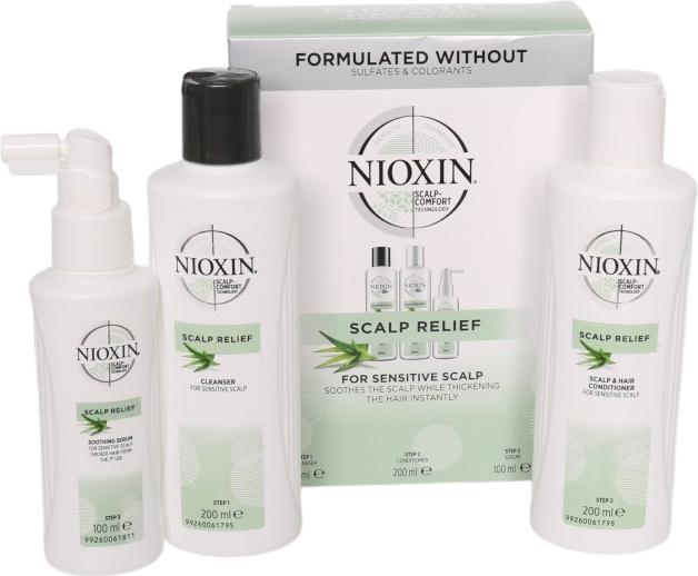 Produktbild Nioxin Scalp Relief 3-Stufen-System Hair Kit (500 ml)