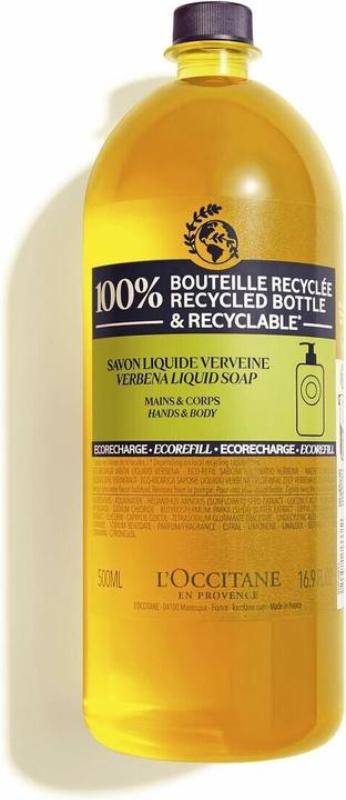 Produktbild L'Occitane Liquid Hand Soap - Verbena Refill (Flüssigseife, Handseife Nachfüllpackung, 500 ml)