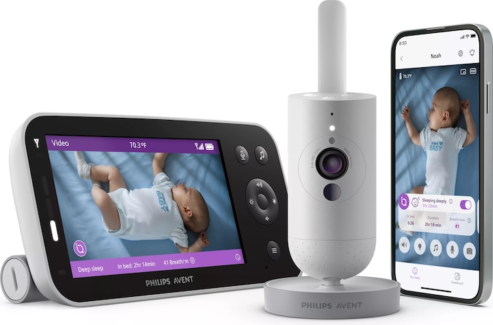 Philips Sense IQ (Babyphone mit Kamera, 400 m)