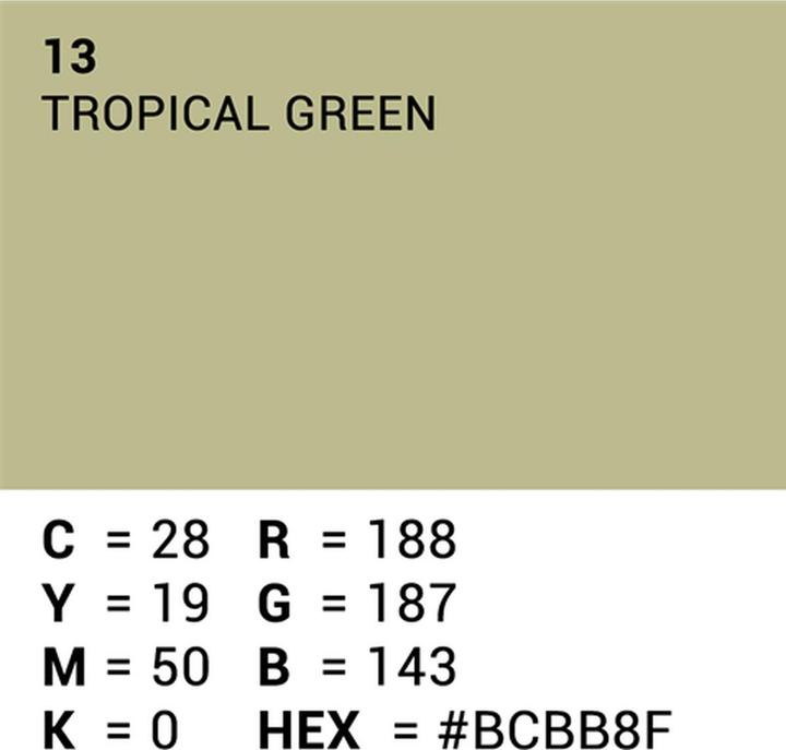 Produktbild Superior Achtergrond Rol Tropical Green (nr 13) 1.35m x 11m