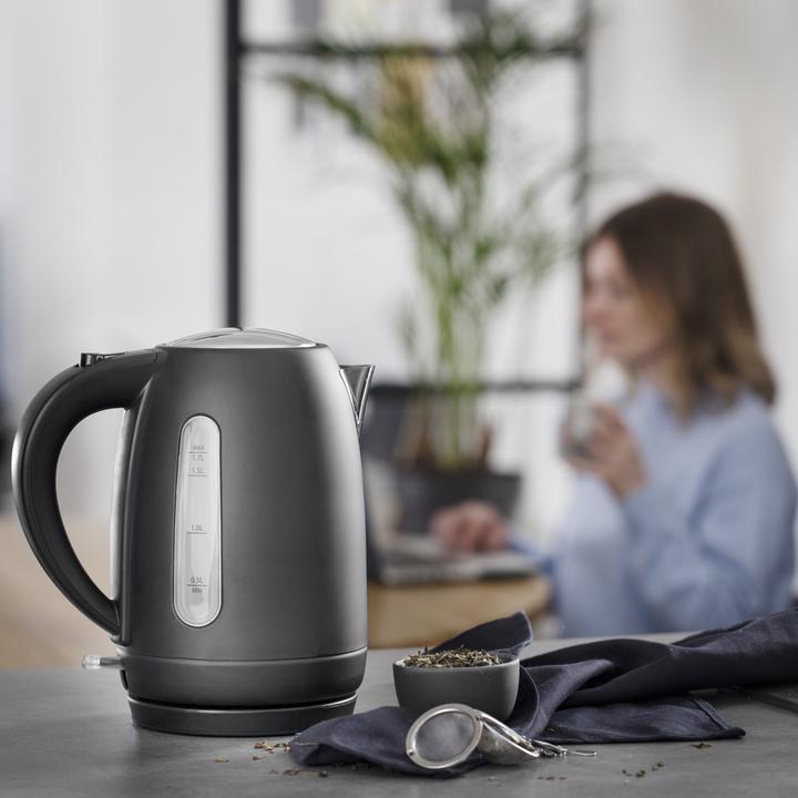 Produktbild Princess 236032 Schwarzer Stahl-Wasserkocher (1.70 l)