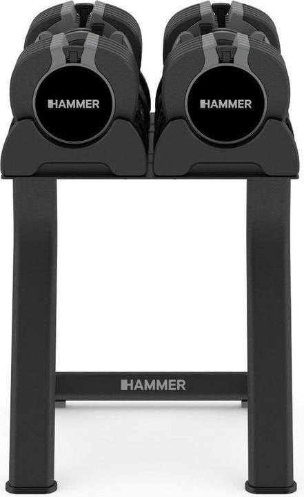Actual product image Hammer Fitness HAMMER StrongLock 8.0 Hantel-Set 46 kg, Hantelart: Kurzhantel