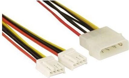 Immagine prodotto InLine Y cavo di alimentazione da 4 pin Molex a 2x floppy
