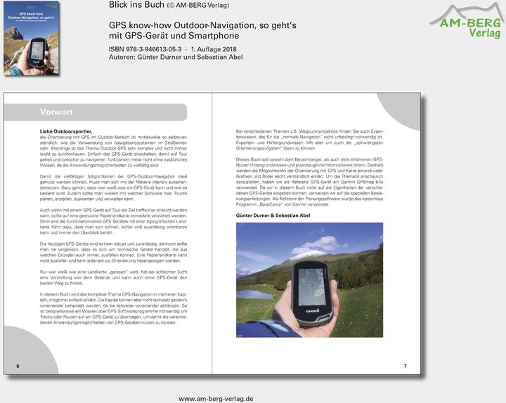 Produktbild GPS know-how Outdoor-Navigation, so geht's (Deutsch, Günter Durner, Sebastian Abel, 2018)