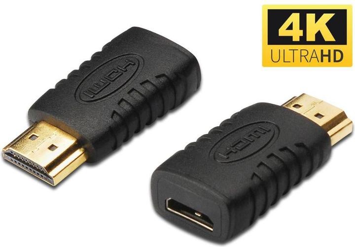 Image du produit MicroConnect Adaptateur HDMI 19 - HDMI 19C M-F (Mini HDMI)