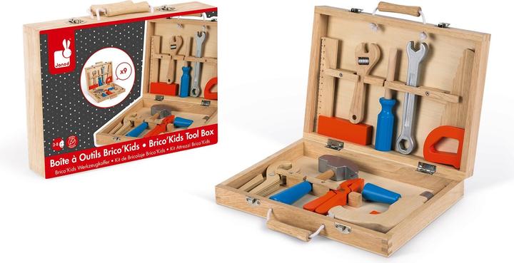 Actual product image Janod Brico'Kids toolbox