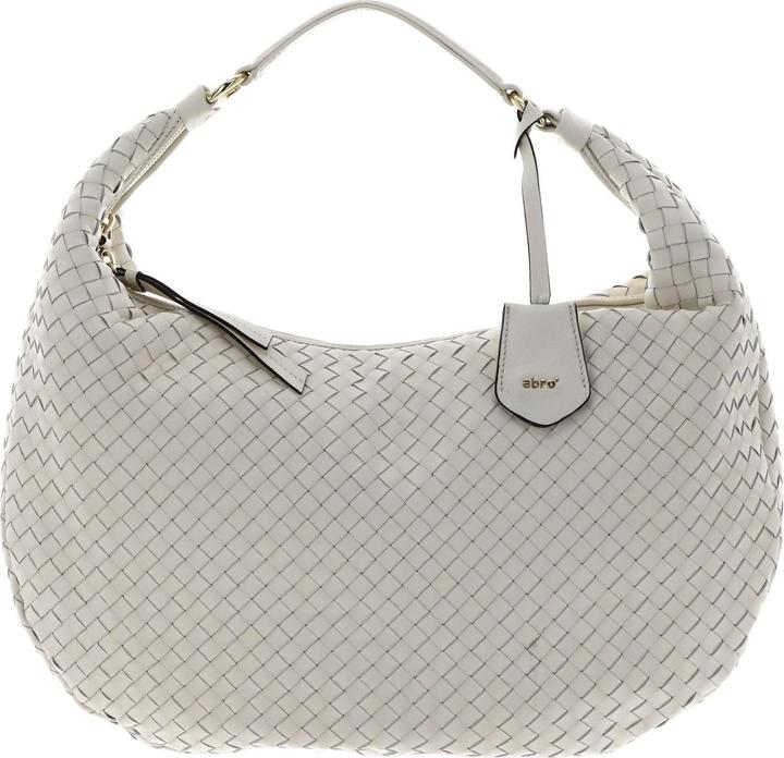 Abro Leather Piuma Weaving Hobo Bag Nana