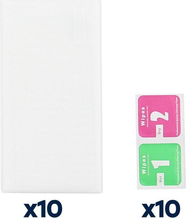 Produktbild OEM Gehärtetes Glas 2,5D für iPhone 16 Pro 6,3" 10in1 (10 Stk., Apple iPhone 16 Pro, Apple iPhone 17, Apple iPhone 17 Pro)