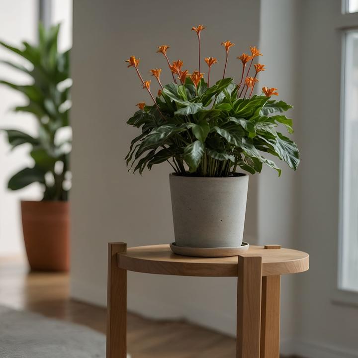 Produktbild Plant in a Box Calathea crocata Tassmania - 2er Set Krokus Calathea (40 cm)