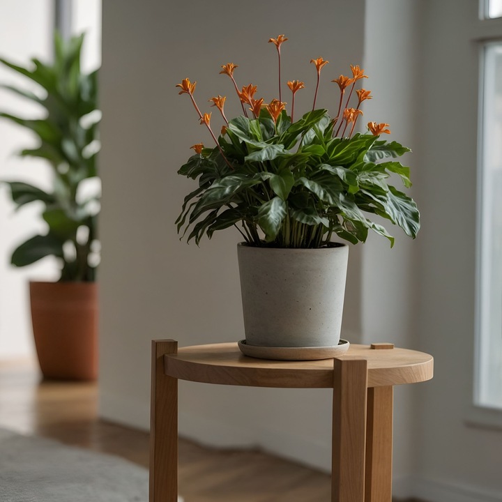 Immagine prodotto Plant in a Box Calathea crocata Tassmania - Crocus Calathea (40 cm)