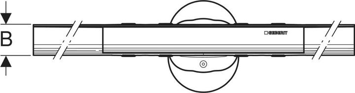 Produktbild Geberit Canalina Doccia CleanLine (1100 mm)
