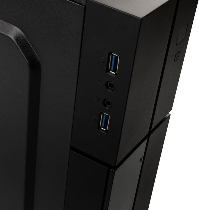 Produktbild AeroCool AEROPGSPLAYASLIM-BK PC-Gehäuse ohne Netzteil PLAYA SLIM RGB - USB3.0 (mATX, Mini-ITX)