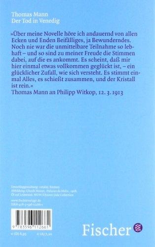 Produktbild Der Tod in Venedig (Deutsch, Thomas Mann, 1992)