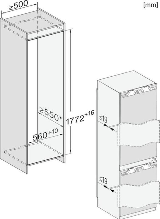 Produktbild Miele KFN 7764 C (254 l)