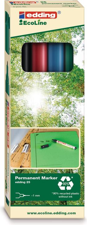 Produktbild Edding 25 E-4 (4x)