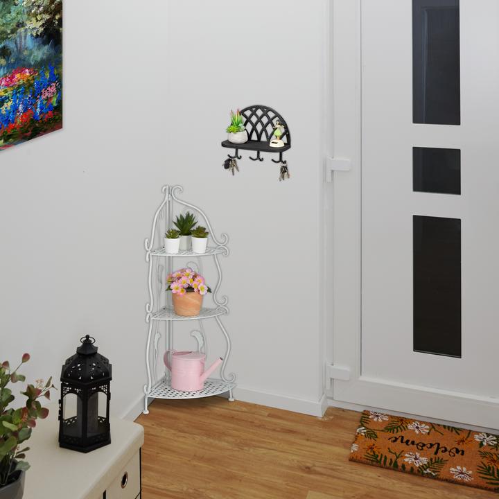 Actual product image Relaxdays Corner shelf