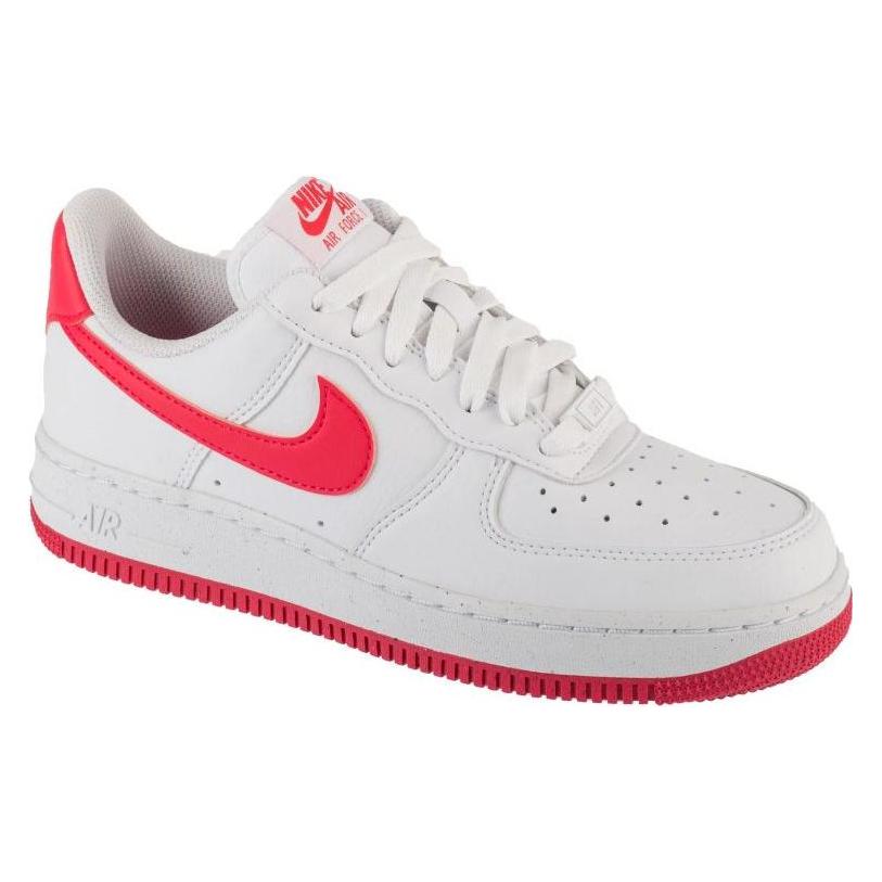 Nike, Vrouwen, Sneakers, Damen Air Force Next Nature Schuhe, Wit, Roze, (37.5)