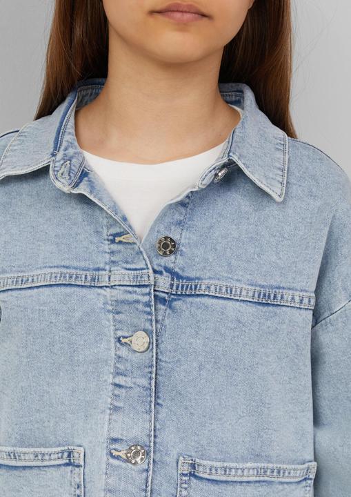 Immagine prodotto S.Oliver Indoor-Jacke Oversized Jeansjacke mit Used-Effekt (170, 176)