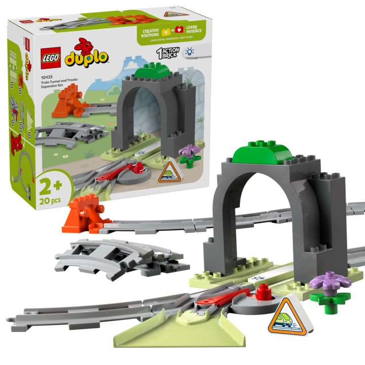 Actual product image LEGO Railway tunnels and tracks - expansion set (10425)